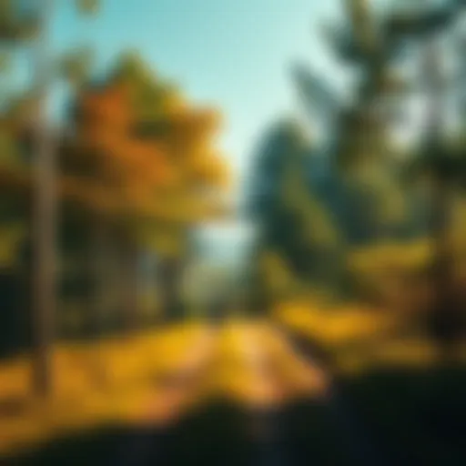 A person walking on a path surrounded by trees, reflecting on life's lessons.