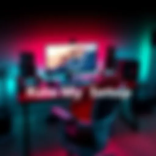 Personal Gear Setup A sleek desk setup showcasing various tech gear, including a monitor, keyboard, and speakers, inviting feedback from the community.