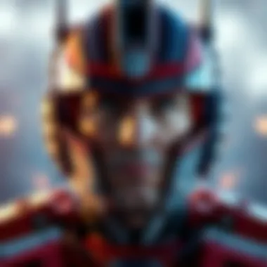 A portrait of Peter Cullen, the voice of Optimus Prime, celebrating his life and legacy in the Transformers franchise.