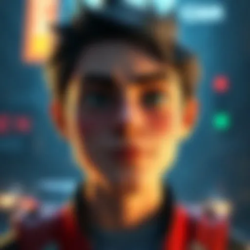 The new face design of Peter from Insomniac Games, showing a lighter complexion and different facial features compared to the previous version.