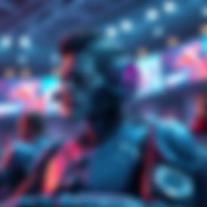 Peterbot appearing frustrated during a match at the Grands, showing signs of struggle as an in-game leader.