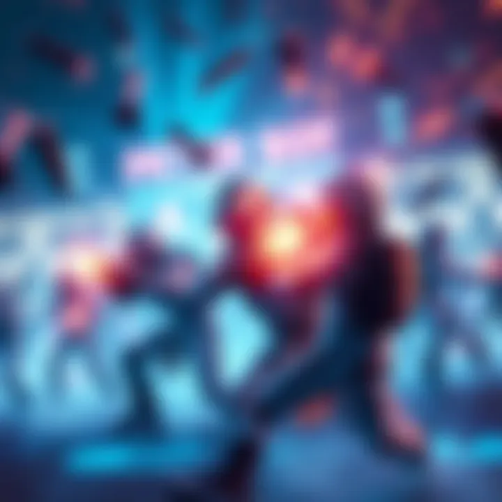 Players engaged in intense battles with double damage mechanics during the Peterbot tournament.