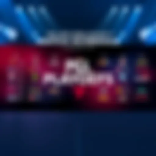 A digital graphic showing the match schedule for PGL Wallachia Season 7 playoffs with various team logos and times listed