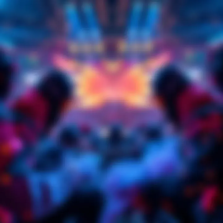 PGL Wallachia Season 7 Match Scene Exciting group stage match between Team Liquid and OG in PGL Wallachia Season 7.