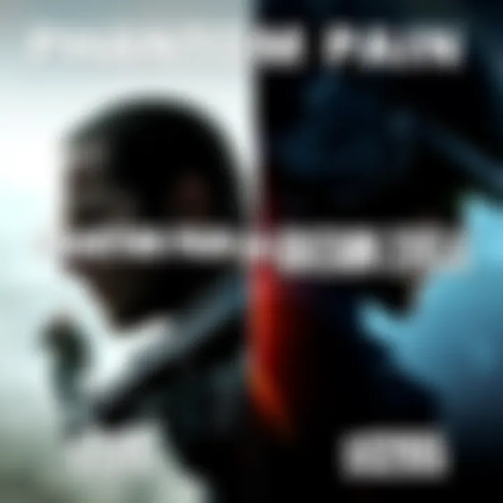 A split-screen image showing the covers of Phantom Pain and Ground Zeroes on PlayStation, highlighting their prices