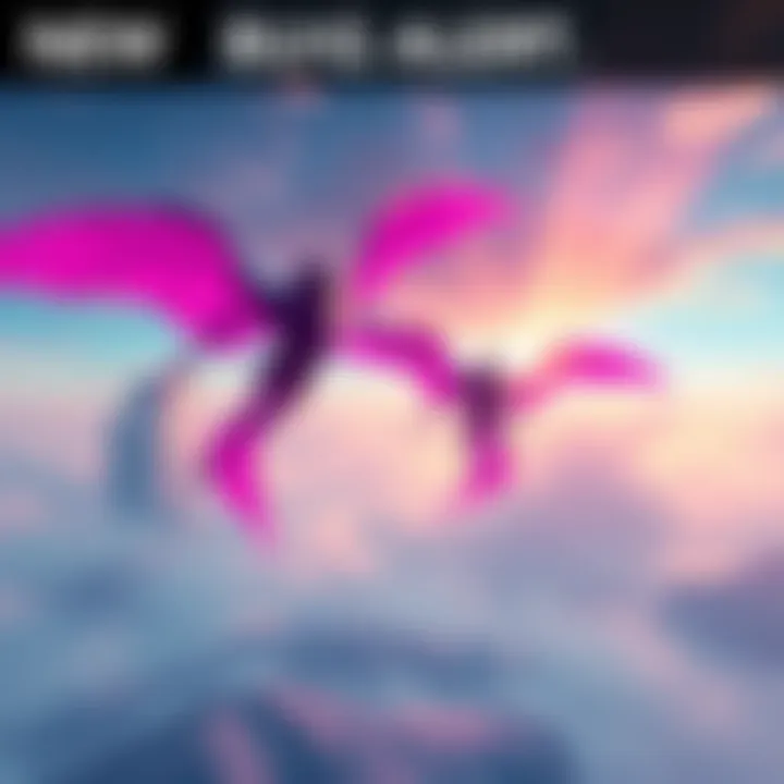Digital art depicting two phantoms fading away in a virtual landscape