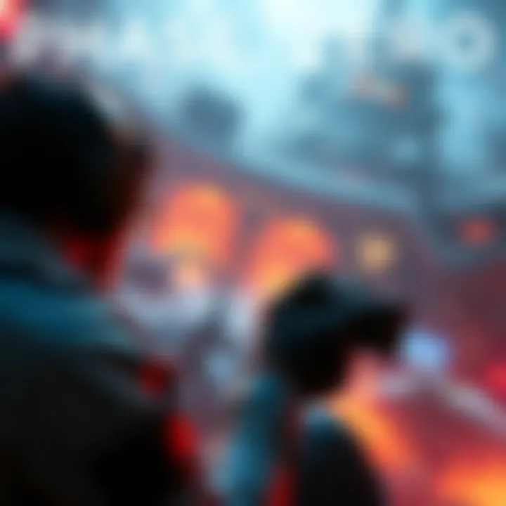 Player enjoying the Phase Zero demo at Steamfest, showcasing vibrant graphics and action-packed scenes