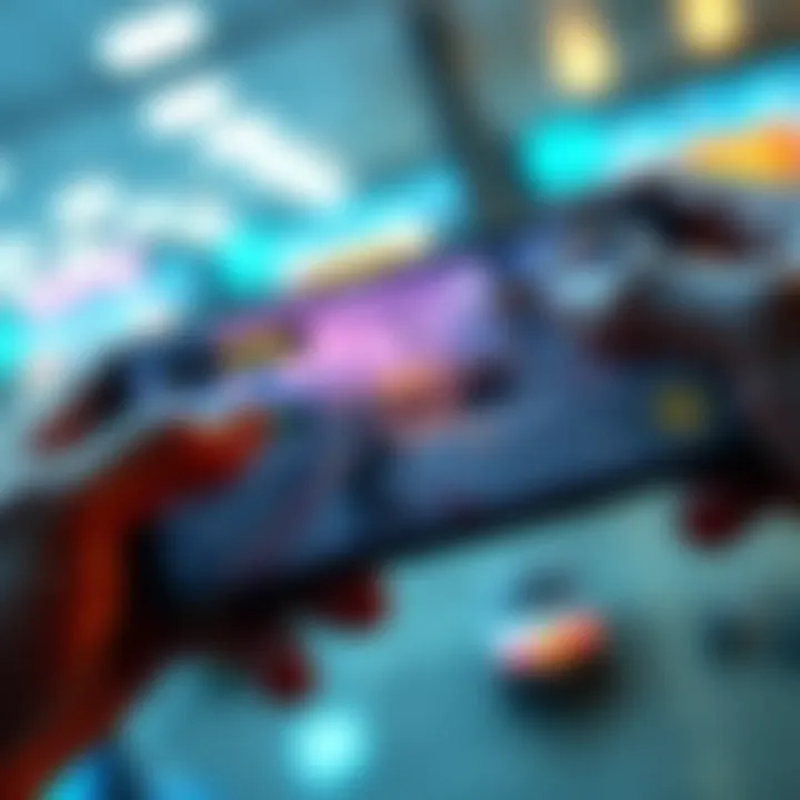 A smartphone screen displaying a game with a noticeable FPS drop from 120 to 80, highlighting performance issues.