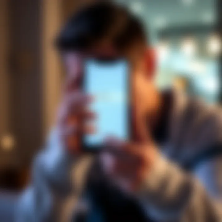 Phone Verification Frustration A frustrated person holding a smartphone with a notification about being charged, showing their confusion over the payment process.