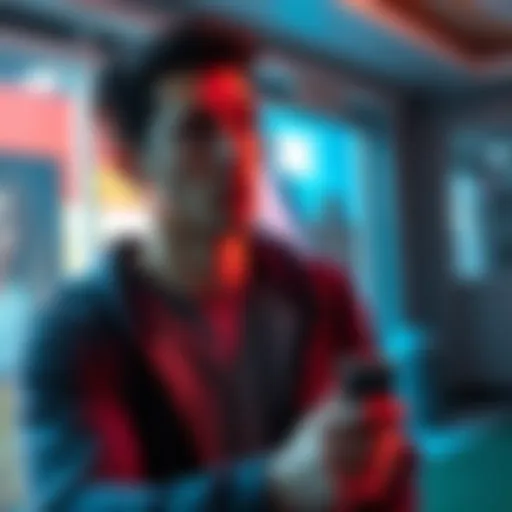 Max looks surprised as he sees a photo during a key moment in the Reunion game.