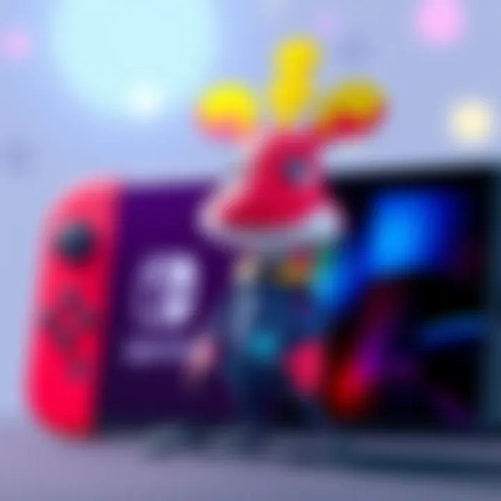 A colorful Pikmin character stands beside a Nintendo Switch 2 console, hinting at the upcoming Pikmin 4 release.