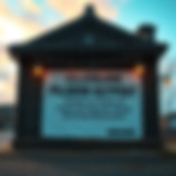 Closure of Pilgrim Outpost Sign in front of Pilgrim Outpost announcing its closure due to lack of community support