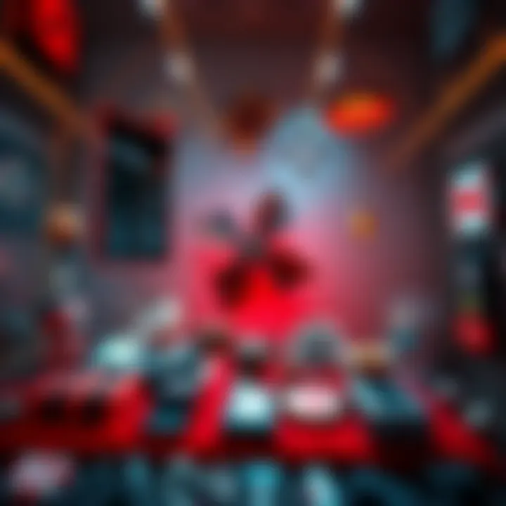 A visual representation of loot drops from Pinwheel's red room, showing various items collected after 100 runs following a nerf.