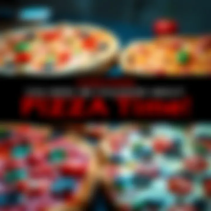 A variety of pizzas showcasing different toppings and crust styles