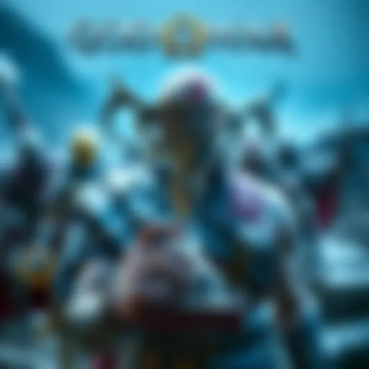 A player holding a shiny platinum trophy, symbolizing their achievement in God of War, with game characters in the background.