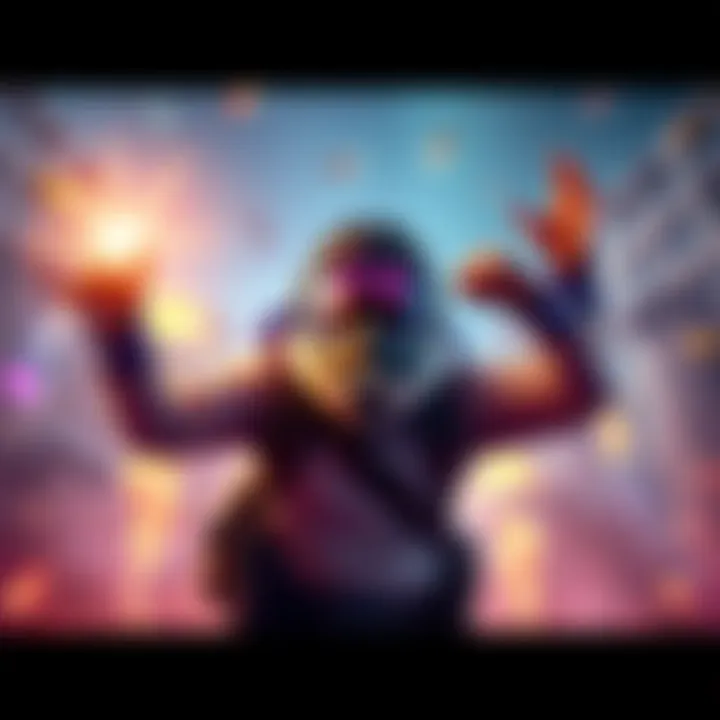 A gamer celebrating a Double Kill in the game 'Headshot,' showing excitement with bright visuals and action elements in the background.