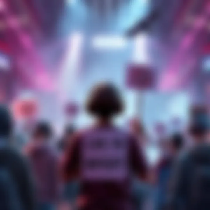 Gamers gathered online protesting recent dropship changes in ranked matches, holding signs to boycott