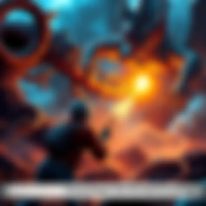 Player in danger during egg quest A player faces a fierce enemy while reaching for a glowing egg at level 20