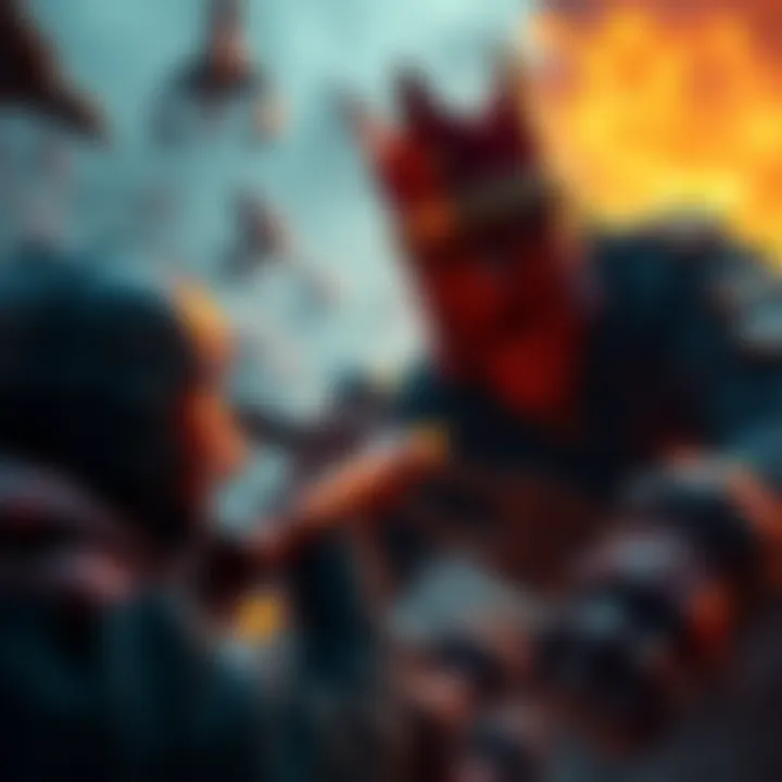 A player in a tense moment as a Rook approaches during a chaotic extraction attempt, showing fear and urgency