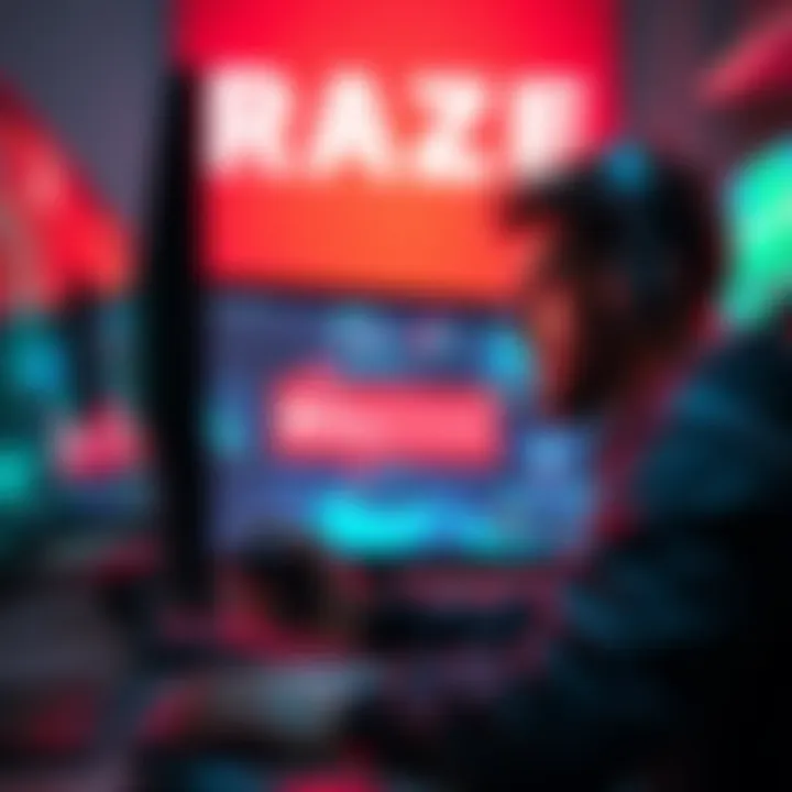 Player facing DLC issues in Raze A frustrated gamer looking at a computer screen showing error messages about missing DLC content in Raze