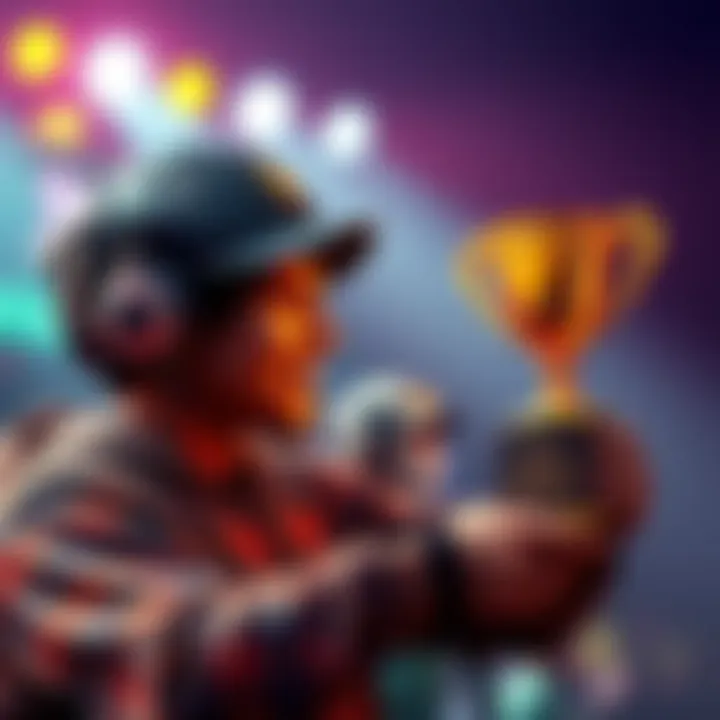 Player earning a trophy in Multiversus A gamer receives a trophy in Multiversus on PS5, showcasing excitement and achievement.