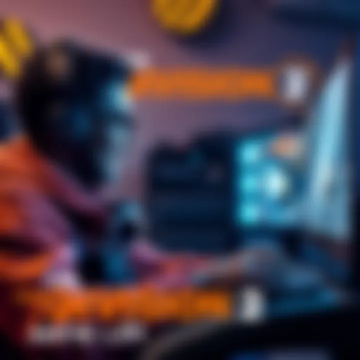 A gamer playing The Division 2 on a PC, showing enthusiasm and engagement with the game