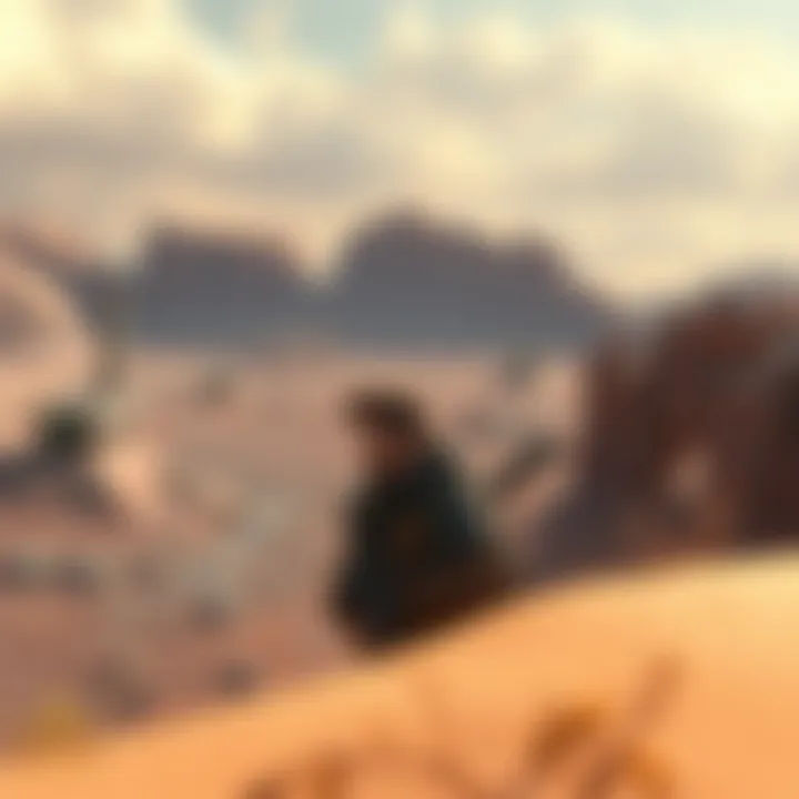 A gamer looks frustrated in a barren landscape within a video game, with no items or currency to chase after, reflecting issues in engagement.