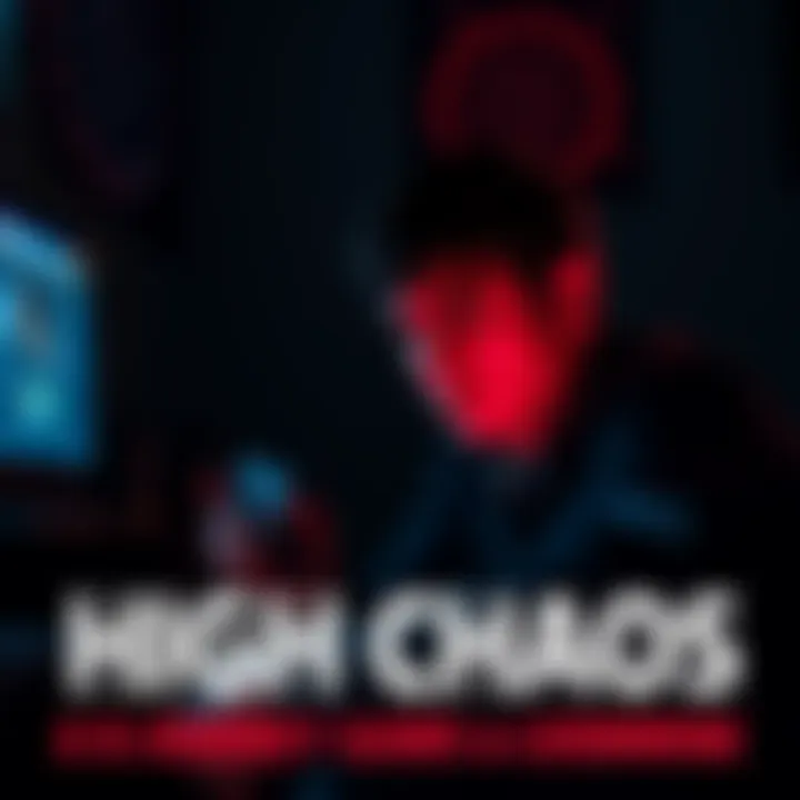 A gamer sitting in a dimly lit room, looking stressed while playing a video game that showcases dark themes and tough decisions, with a game controller in hand and a tense expression on their face.