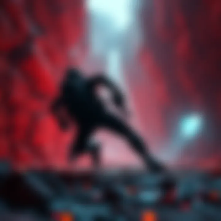 A character stumbling in a challenging level of the Marathon game, highlighting gameplay difficulties that lead to deaths.