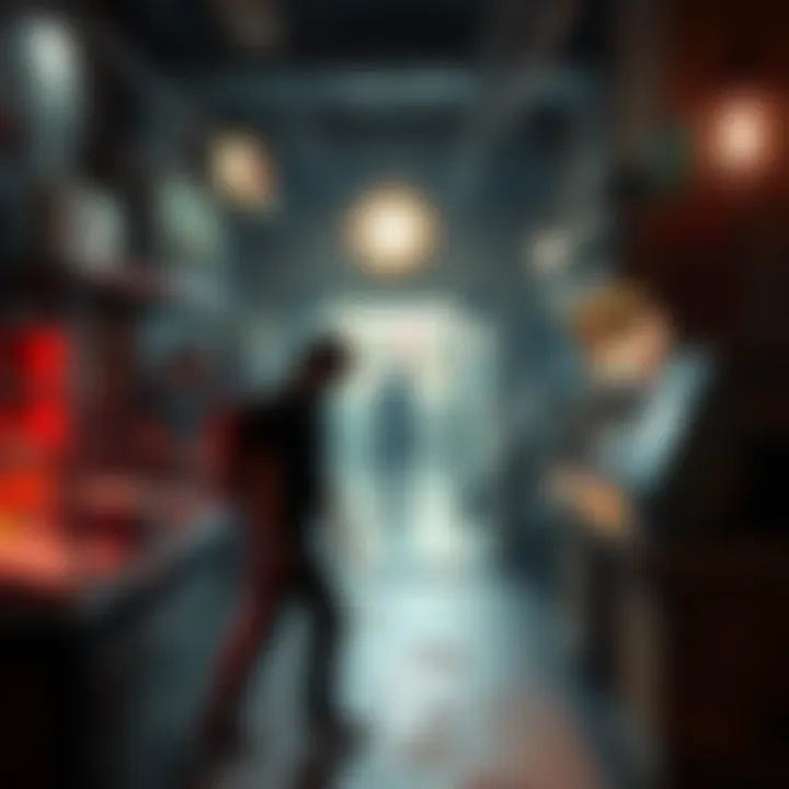 A gamer excitedly discovers the merchant at the start of Resident Evil 4 Remake after many hours of gameplay.