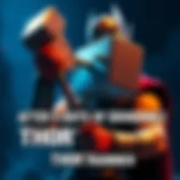 A proud player displaying Thor's Hammer after a long gaming session, showcasing their joy and achievement.