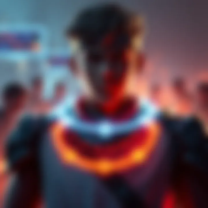 Player achieving infinite status in conquest A player character with a glowing border around their avatar, symbolizing infinite status in a conquest game, showcasing skills and dedication.