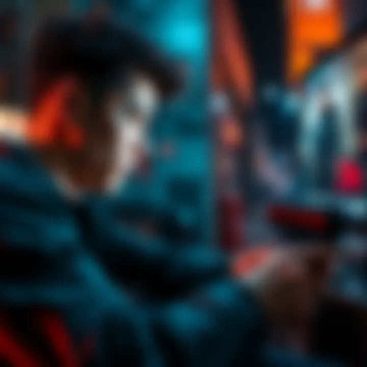 An 18-year-old focused on playing Max Payne, showcasing intense gunplay and action scenes on the screen.