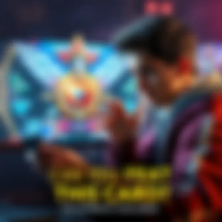 A gamer looks frustrated while analyzing a powerful card on screen, contemplating strategies to defeat it