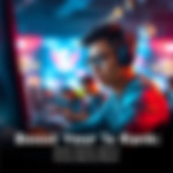 A focused player working on gameplay mechanics and decision-making strategies for 1s rank improvement