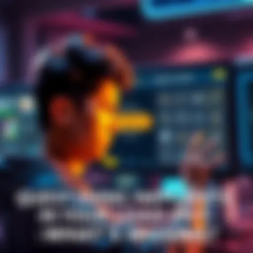 A gamer examining their loadout options on a screen, looking frustrated at the lack of implants.
