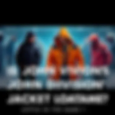 Player searching for John Division's jacket A player looking at various in-game outfits while trying to find John Division's jacket