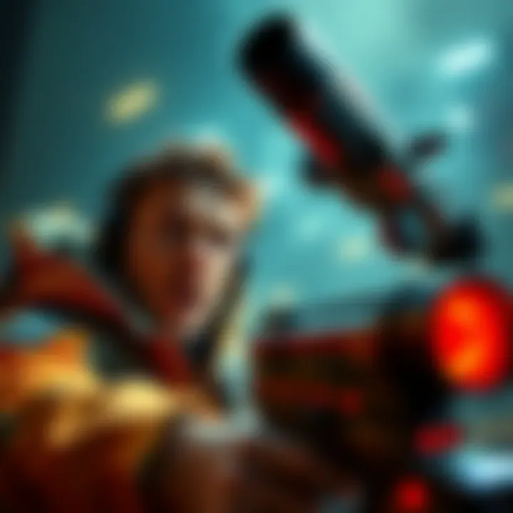 Player Sniped by SAM Turret A shocked player in a video game reacts after being hit by a SAM turret shot, displaying disbelief on their face during intense gameplay.