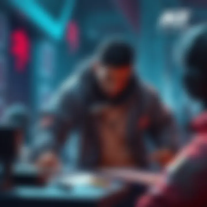 A gamer planning their strategy while playing the Free Challenge Quest in AT Jin Dahaad, with a focus on weapons and combat techniques.