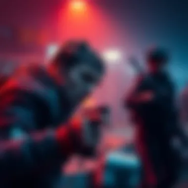 Player in intense survival game scenario A gamer experiences frustration in survival mode, with a tense atmosphere and unexpected attacks during gameplay.