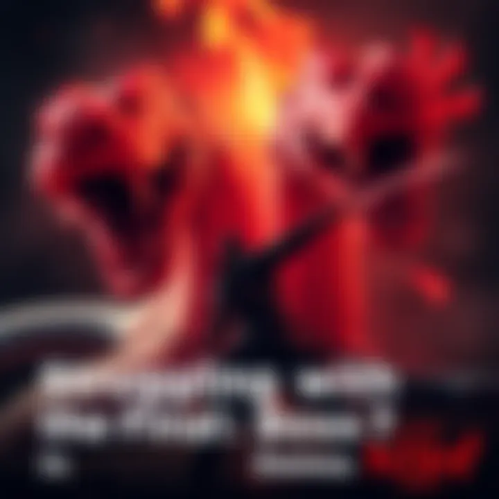 Player battling boss in Nioh A player struggles against a double snake boss in Nioh, showing determination and frustration during the fight.