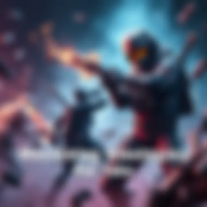 A gamer fights against a Shredder, showcasing tactics and weapons in an intense scene.