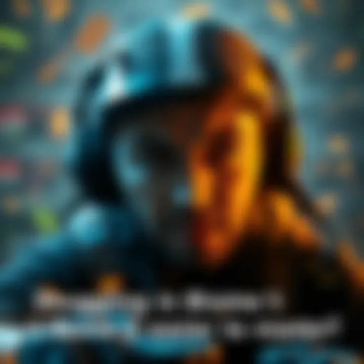 Player in Biome 1 struggling with challenges A gamer experiencing difficulties in Biome 1 of a video game, showcasing intense focus and frustration on their face.