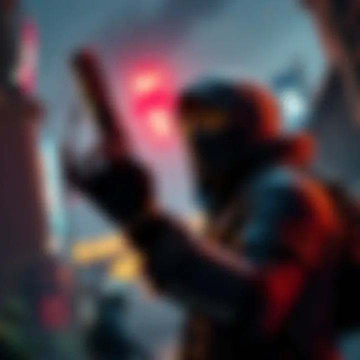 A gamer enjoying a new feature that lets them skip intricate stealth missions in a video game, celebrating the updated gameplay.