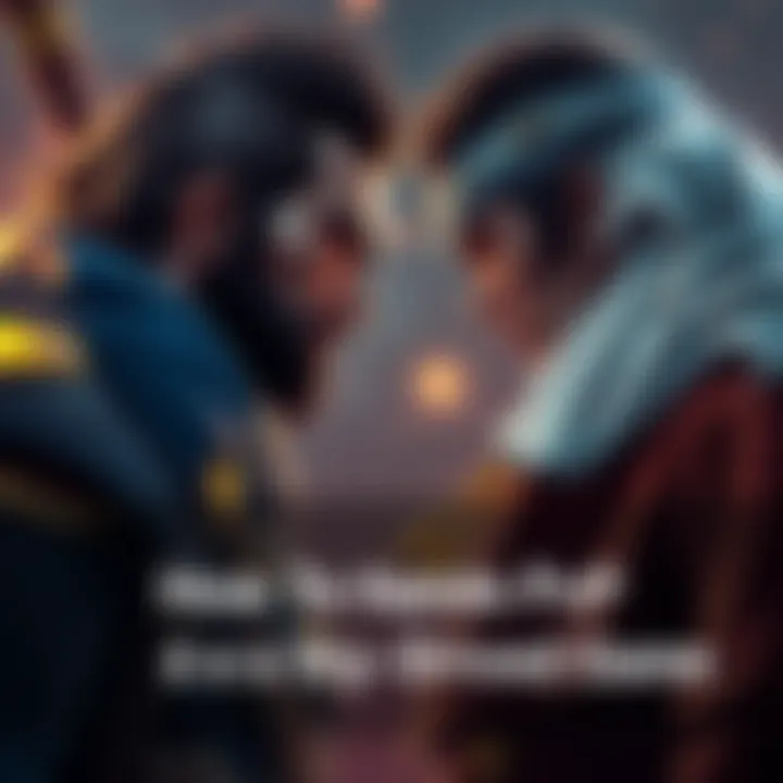 Two characters face each other with tense expressions, representing a betrayal in a story-driven game