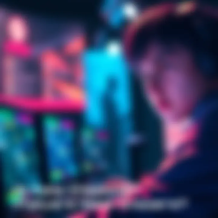 A worried player looking at a game screen, questioning potential cheating during a Kaneki match