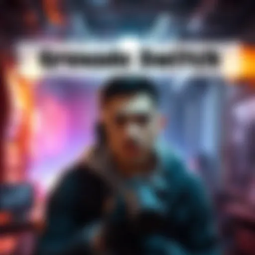 Player Confused by Grenade Switch A player in a gaming setup looking puzzled while trying to switch between alt fire grenades in a dungeon environment