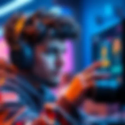 A gamer looking puzzled while staring at a screen showing Bronze rank