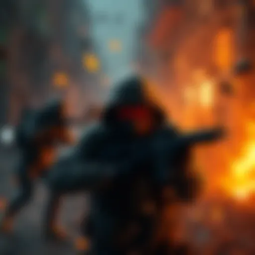 Gamer in a chaotic Dark Zone environment, experiencing frustration with toxic behaviors and spawn killing