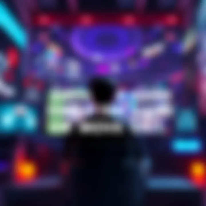 Gamer sitting in front of a screen, contemplating whether to finish remaining quests or switch to a new game